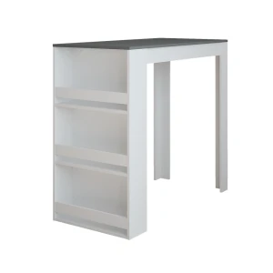 Barbord Repose Hvid/antracit 57 x 117 cm Vicco