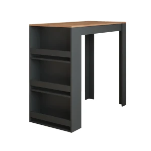 Barový stôl Repose Goldkraft dub/antracit 57 x 117 cm Vicco