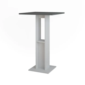 Barbord Repose Hvid/antracit 65 x 65 cm Vicco