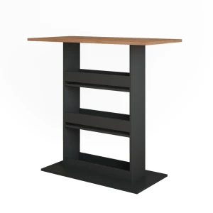 Bartisch Repose Carvalho Goldkraft/antracite 110 x 55 cm Vicco