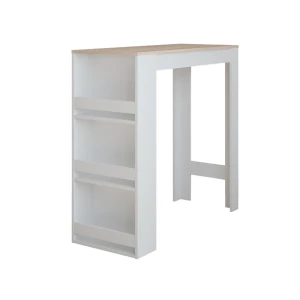 Barbord Repose Hvid/Sonoma 45 x 110 cm Vicco