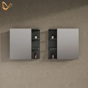 Spiegelschrank Fucino Anthrazit 62 x 64 cm livinity®