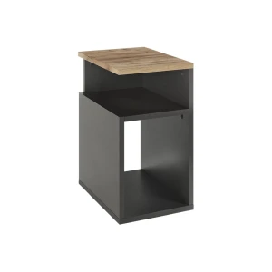 Sengebord Elios Antracit/gylden eg 25 x 45.3 cm Vicco