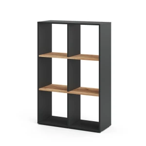 Rumdivider Karree Antracit/gylden eg 72 x 107.8 cm Vicco