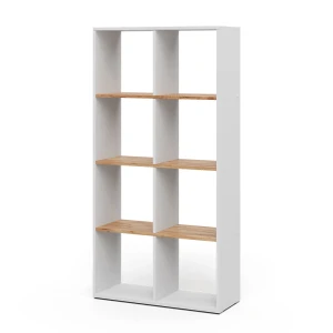 Rumdivider Scutum Hvid/gylden eg 143 x 72 cm Vicco
