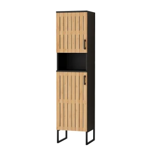 Badeværelsesskab Vayra Bambus 35 x 145 cm Vicco