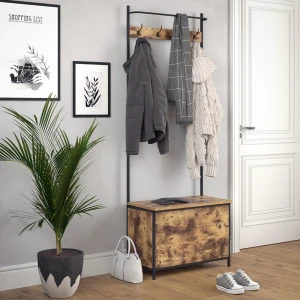 Garderobe Fyrk Eiche rustikal 65 x 175 cm livinity®