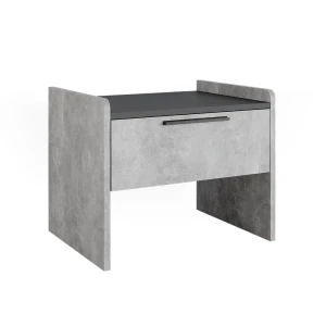 Esszimmerbank Roman Beton 53.5 x 41.1 cm mit 1 Schublade Vicco