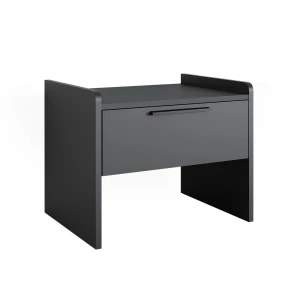 Esszimmerbank Roman Schwarz 53.5 x 41.1 cm mit 1 Schublade Vicco
