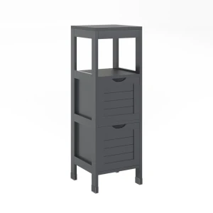 Midt skab Vilda Grå 30 x 89 cm med 2 skuffer Vicco