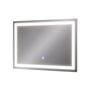Badeværelsesspejl Miral Glas 60 x 40 cm med forlygtebelysning Vicco