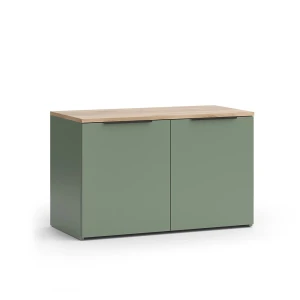 Sideboard Wido Grøn 80 x 50 cm med 2 døre Vicco