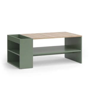 Sofabord Wido Grøn 100 x 55 cm med hylder Vicco