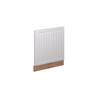 Frontplade Fame-Line Hvid landhus 60 cm uden bordplade Vicco