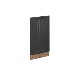 Façade de lave-vaisselle Fame-Line Gris foncé 45cm sans PT Vicco