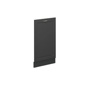 Opvaskemaskinens frontpanel Fame-Line Anthrazit-Gold Landhaus 45 cm uden bordplade Vicco