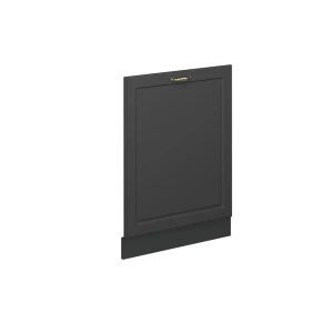 Opvaskemaskinens frontpanel Fame-Line Anthrazit-Gold Landhaus 60 cm uden bordplade Vicco