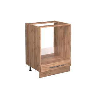 Komfurindbygningsskab Fame-Line Gold power oak 60 cm , BP Antracit Vicco