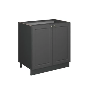 Vaskeskab Fame-Line Anthrazit-Gold Landhaus 80 cm med hylde, BP Eg Vicco