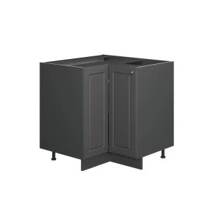 Hjørneskab Fame-Line Anthrazit-Gold Landhaus 80.5 cm , BP Eg Vicco