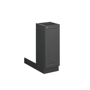 Køkkenø Fame-Line Anthrazit-Gold Landhaus 30 cm uden bordplade Vicco