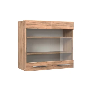 Køkkenskab med glas Fame-Line Gold power oak 80 cm Vicco