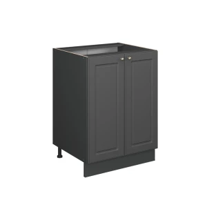 Køkkenskab Fame-Line Anthrazit-Gold Landhaus 60 cm , BP Eg Vicco