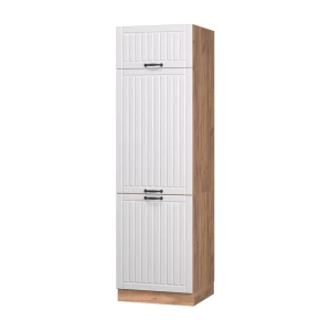 Køleskabsindbygningsskab Fame-Line Hvid landhus 60 cm Vicco