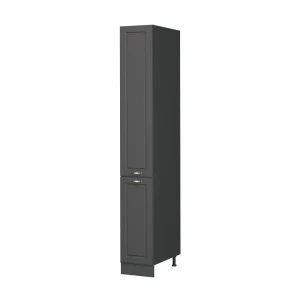 Køkkenskab Fame-Line Anthrazit-Gold Landhaus 30 cm Vicco