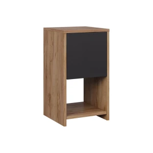 Sengebord Evo Guld power eg/antracit 30 x 55 cm med 3 skuffer Vicco