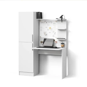 Schreibtisch Rina Weiß 122.9 x 168 cm livinity®