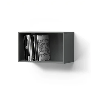 Wandregal Lorena Anthrazit 60 x 36 cm livinity®