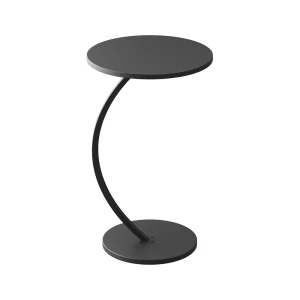 Beistelltisch Alvio Schwarz 40 x 60 cm Vicco