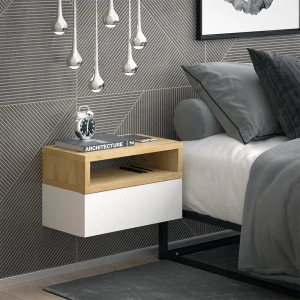 Nachttisch Urbano Braun 45 x 28 cm livinity®
