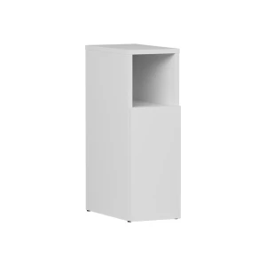 Sengebord Enton Hvid 20 x 59.5 cm med 1 dør Vicco