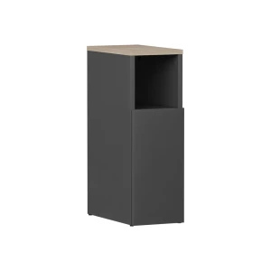 Sengebord Enton Antracit/Sonoma 20 x 59.5 cm med 1 dør Vicco