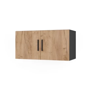 Moduł dodatkowy Ingo Antracyt/złoty dąb 80 x 40 cm z 2 drzwiami Vicco