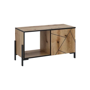 Stolik kawowy Hatto Dąb 90 x 39.7 cm z 1 drzwiami Vicco