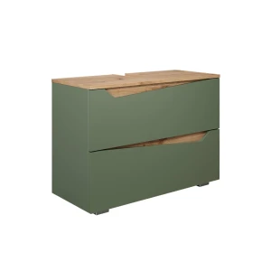 Underskab til badeværelse Marelle Grøn/Artisan 80 x 57.5 cm med 2 skuffer Vicco