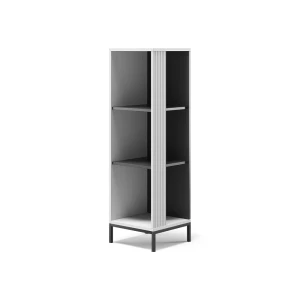 Regał na książki Eliza Biały 36 x 120 cm 3 przedmioty Vicco