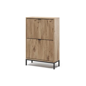 Skotipper Eliza Viking Eg 60 x 92 cm med 2 foldeskuffer Vicco