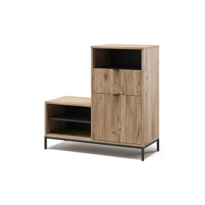 Skobænk Eliza Viking Eg 100 x 98.5 cm med 6 rum Vicco