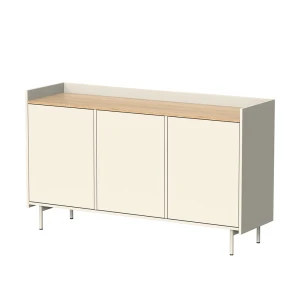 Sideboard Velina Creme 140 x 82 cm med 6 rum Vicco
