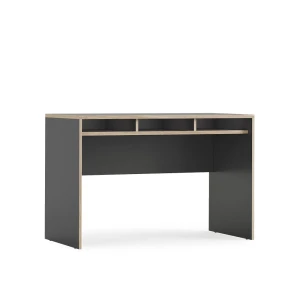 Schreibtisch Tetrix Anthrazit 112 x 55 cm mit 3 Fächern Vicco