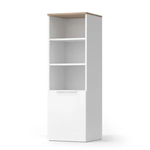 Universalschrank Wido Weiß/Sonoma 40.2 x 120 cm mit einer Tür Vicco