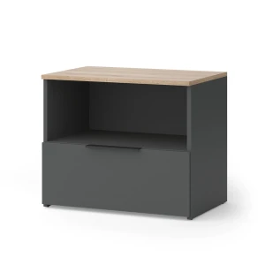 Sideboard Wido Antracit/Sonoma 60 x 50 cm med klap Vicco