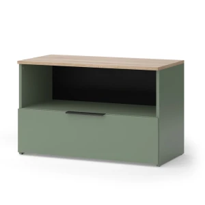 Sideboard Wido Grøn 80 x 50 cm med 1 lukket rum Vicco