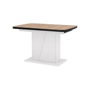 Spisebord Fenaro Gold power eg/hvid 120 x 80 cm Kan udvides Vicco