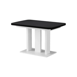 Spisebord Fenaro Sort/hvid 120 x 80 cm 2 dele Vicco