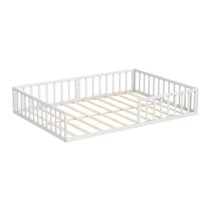 Lit pour enfant Minno Blanc 205x145cm sans matelas Vitalispa